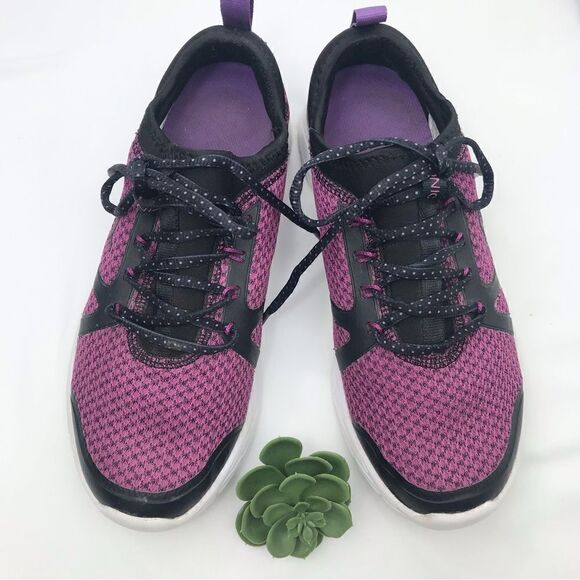 Vionic Purple BrIsk ALMA Support Comfort Sneakers - Picture 2 of 13